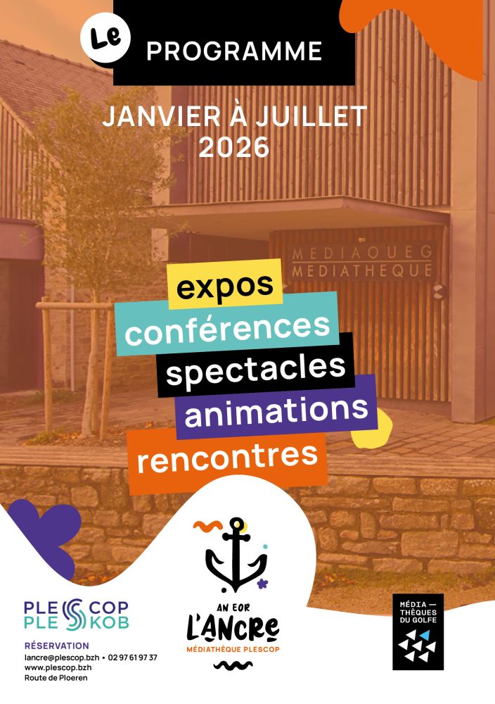 Programmation culturelle de l'Ancre
