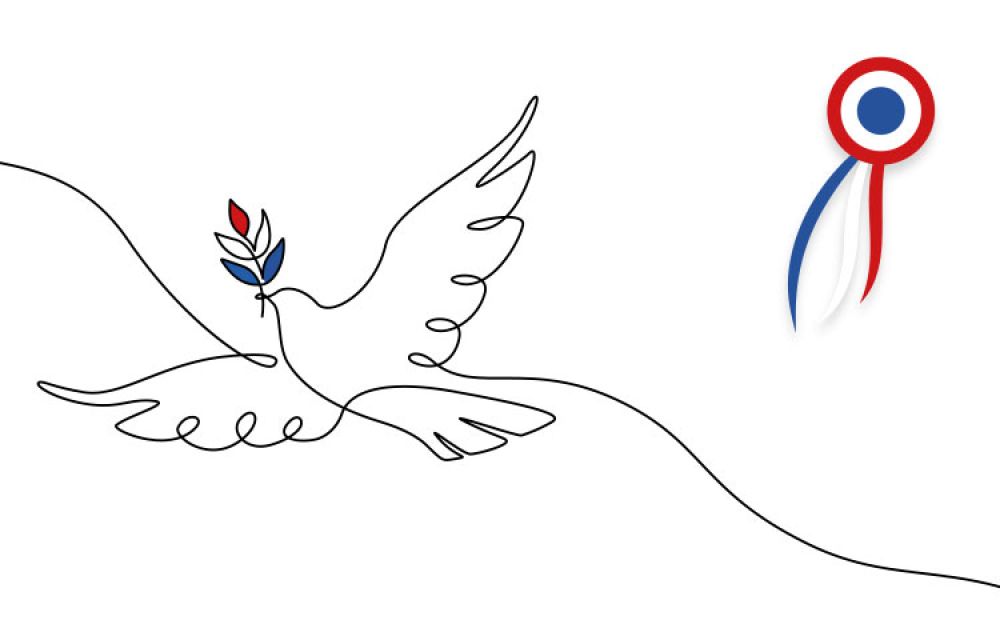 C�r�monie comm�morative du 8 mai 1945