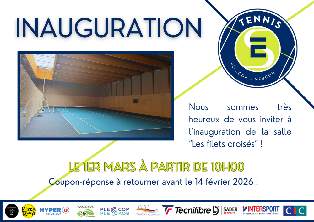 Inauguration salle 