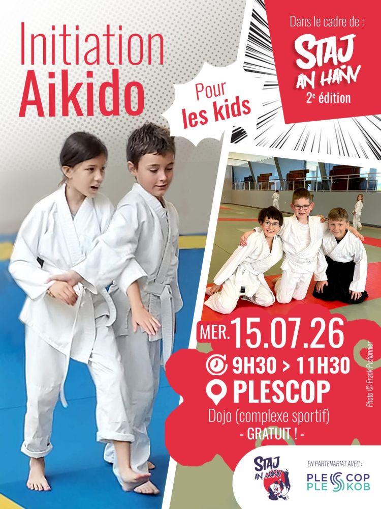 Initiation gratuite � l\'a�kido enfants